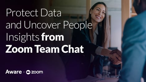 Aware for Zoom Team Chat