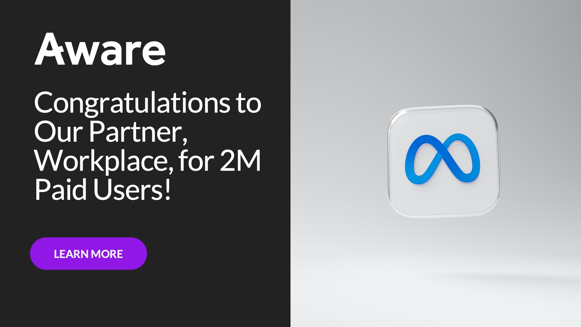Congratulations to Our Partner, Workplace, for 2M Paid Users!