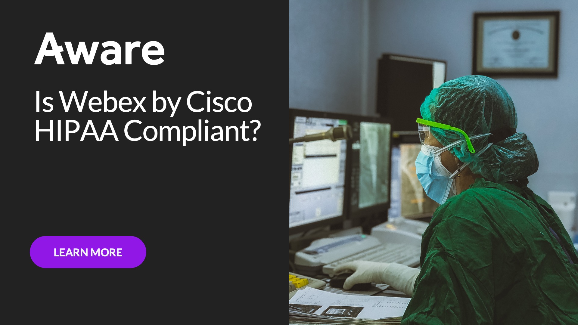 Is Cisco Webex HIPAA Compliant?